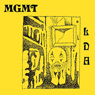 Little Dark Age album cover, by MGMT