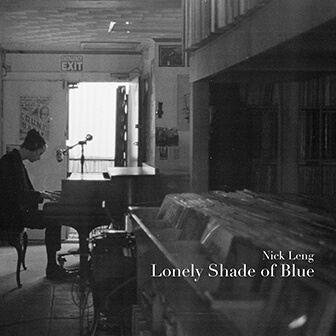 Lonely Shade of Blue single cover, by Nick Leng