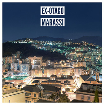 Marassi (Deluxe) album cover, by Ex-Otago